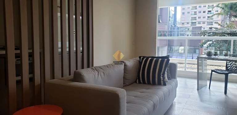Imagem APARTAMENTO 48,40M², 1 SUÍTE, TERRAÇO COM 1 VAGA DE GARAGEM COBERTA A VENDA - MOEMA- SÃO PAULO / SP - ZONA SUL