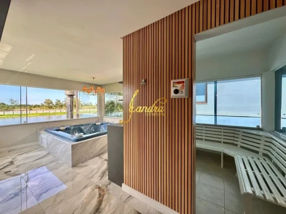 Imagem Sobrado Beira da Marina, mobiliado e decorado com 04 suítes