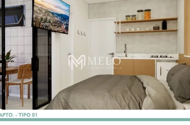 Imagem Oportunidade em PORTO DE GALINHAS: 27m², 01qt,01 vaga..