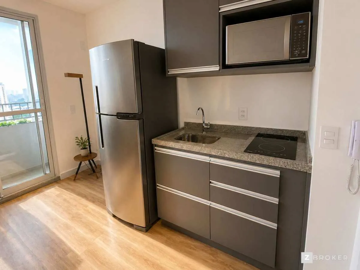 Imagem Studio à venda em São Paulo, Pinheiros, com 1 quarto, 25m2