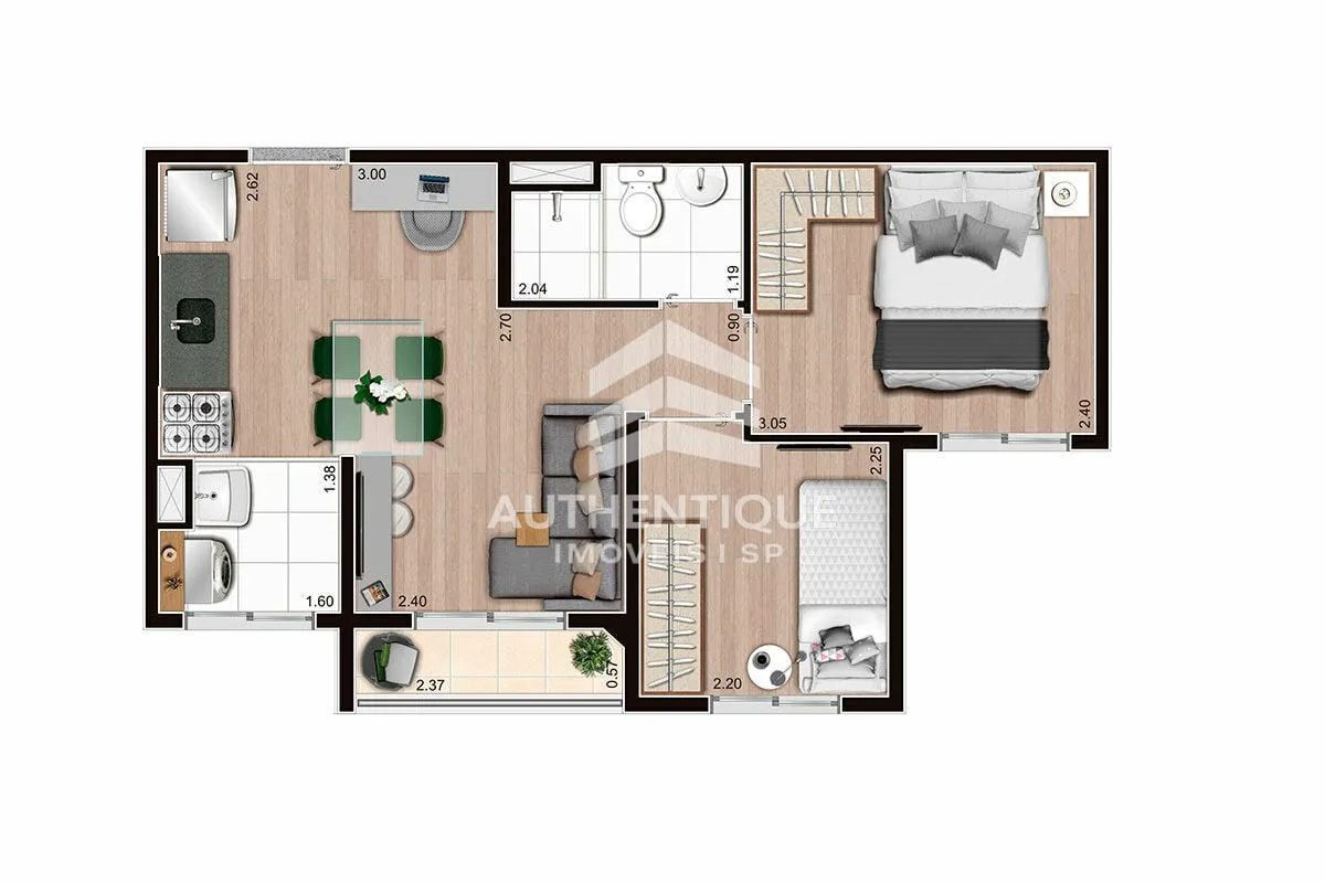 Imagem ALTO DO JARDIM SACOMA - Apartamento à venda no bairro Sacomã - São Paulo/SP, Zona Sul
