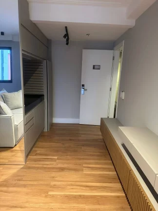 Imagem Flat para venda possui 31 metros quadrados com 1 quarto em Jardim Europa