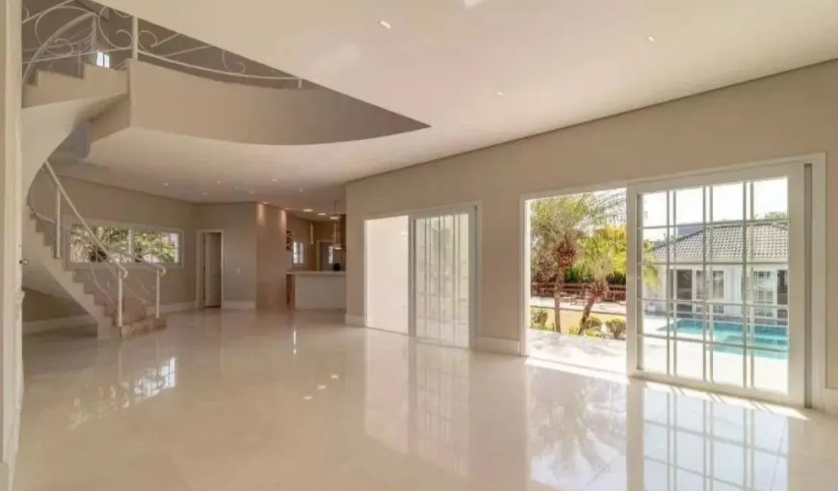 Imagem Sobrado de alto padrão à venda no Parque Reserva Fazenda Imperial, Sorocaba, com 4 suítes, piscina, 475 m² e 8 vagas