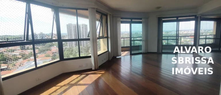 Imagem Apartamento com 4 vagas, 4 dormitórios sendo 2 suítes, todos com armários, portas balcões, venezianas automáticas e lindas vistas. 287m2. 1 por andar
