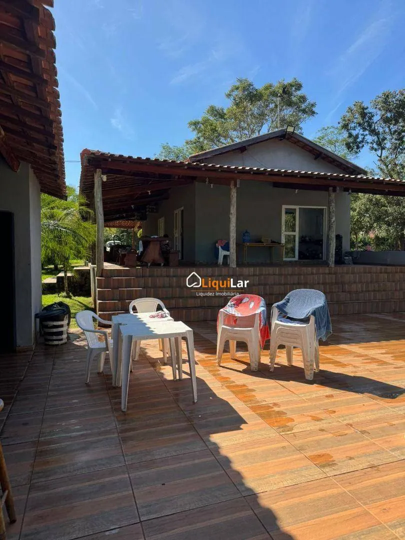 Imagem Chácara com 3.000 m² + Reserva Legal e Fundo para o Rio Aquidauana, Próxima a Campo Grande, com Piscina e Energia Solar