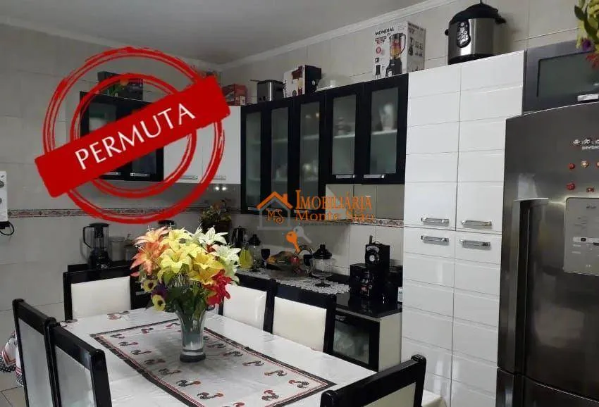 Imagem Sobrado com 4 dormitórios à venda, 125 m² por R$ 400.000,00 - Cidade Parque Brasília - Guarulhos/SP