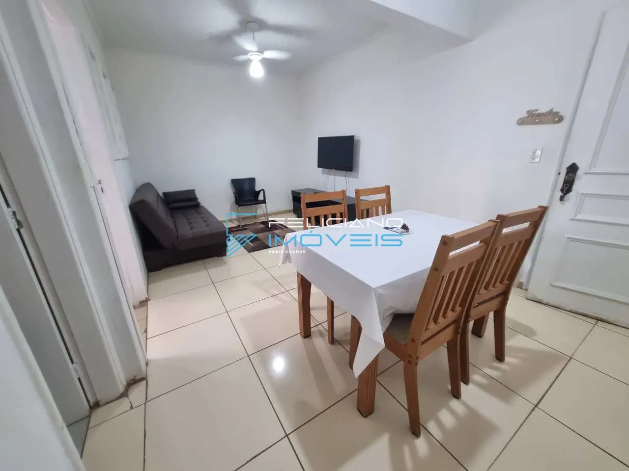Imagem Apartamento com 1 quarto, Aviação, Praia Grande - R$ 296 mil, Cod: 7275