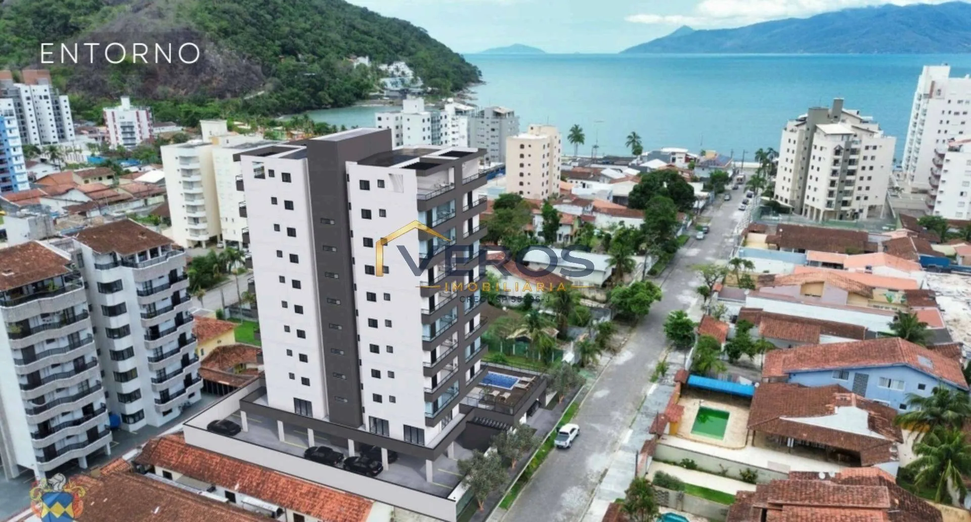 Imagem Apartamento com 2 suítes a 200 metros da praia Martim de Sá - Caraguatatuba