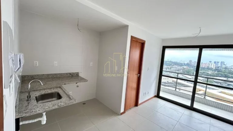 Foto do imóvel Vendo Studio moderno com vista panorâmica varanda no Facility Tower caminho das Árvores