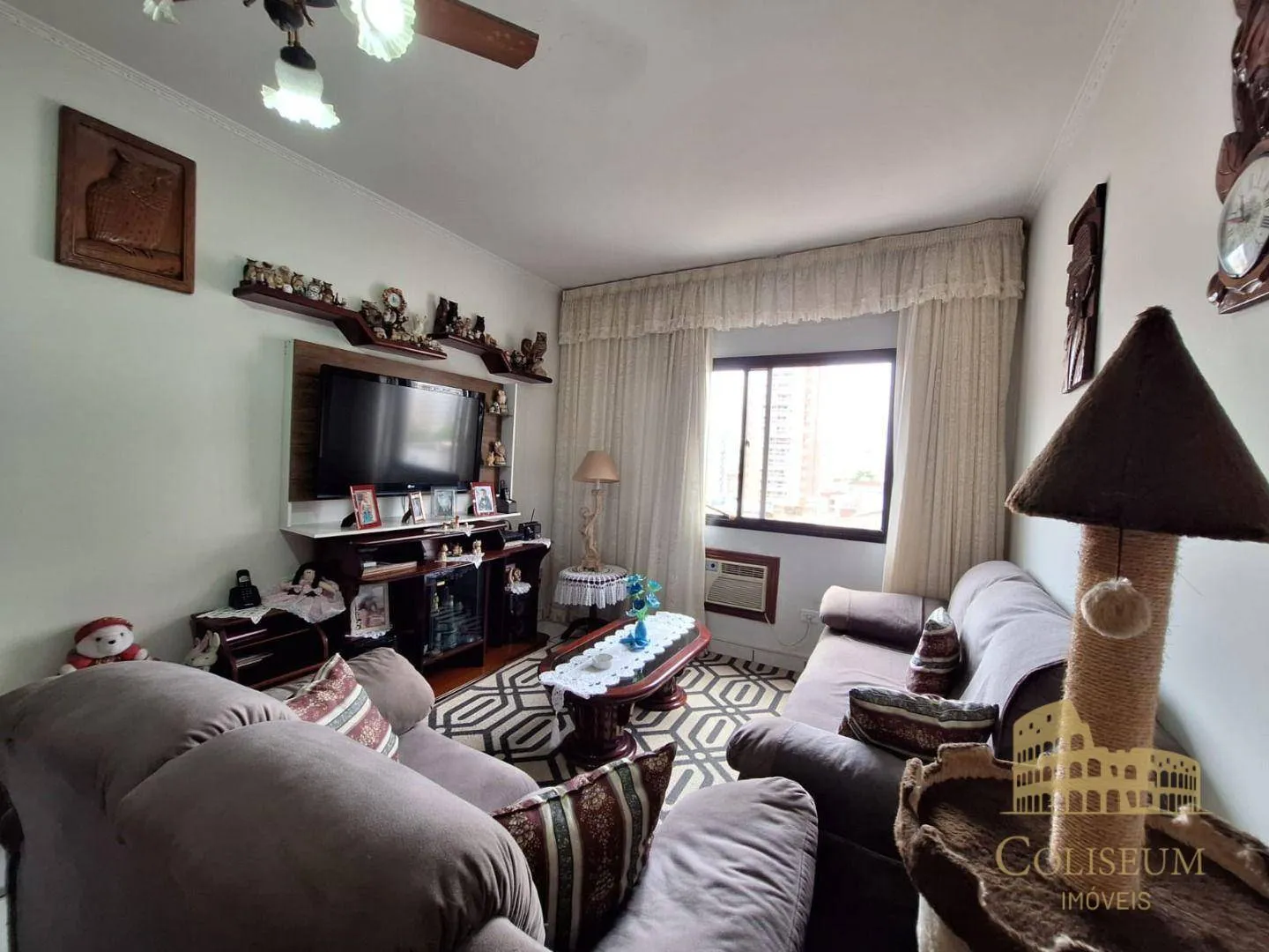 Imagem Apartamento com 2 dormitórios à venda, 97 m² por R$ 430.000,00 - Canto do Forte - Praia Grande/SP