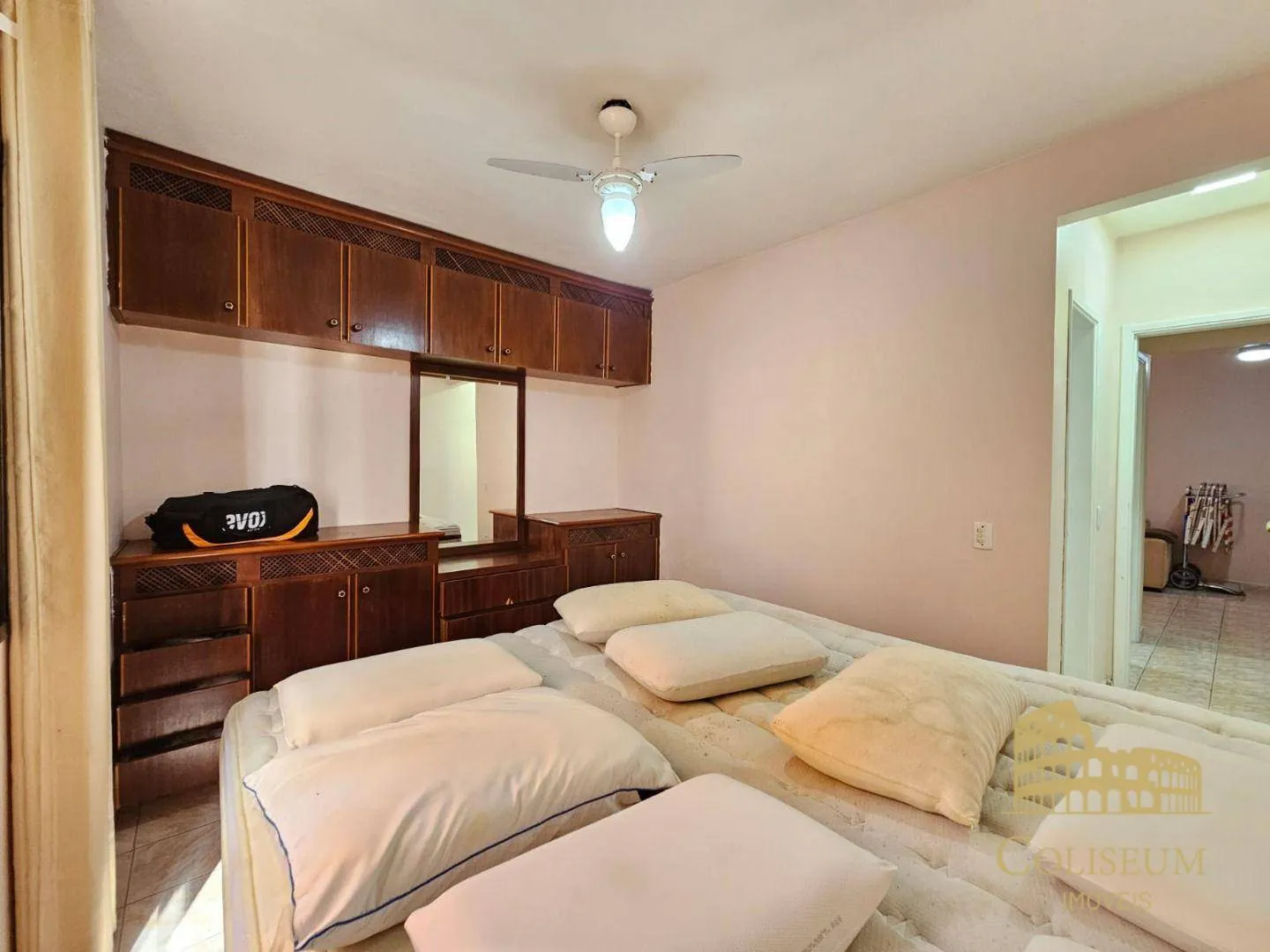 Imagem Apartamento com 2 dormitórios para alugar, 90 m² por R$ 3.350,00/mês - Vila Assunção - Praia Grande/SP