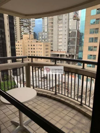 Imagem Apartamento com 1 dormitório para alugar, 38 m² por R$ 8.517,00/mês - Itaim Bibi - São Paulo/SP