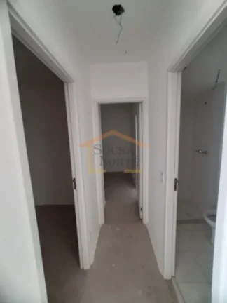 Imagem Apartamento com 56 m², 2 dormitórios, sendo 1 suíte com ventilação natural, sala integrada à v...