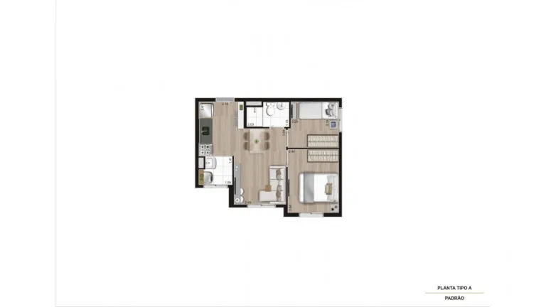 Imagem Apartamento com 2 Quartos à Venda, 36 m²em Cambuci - São Paulo