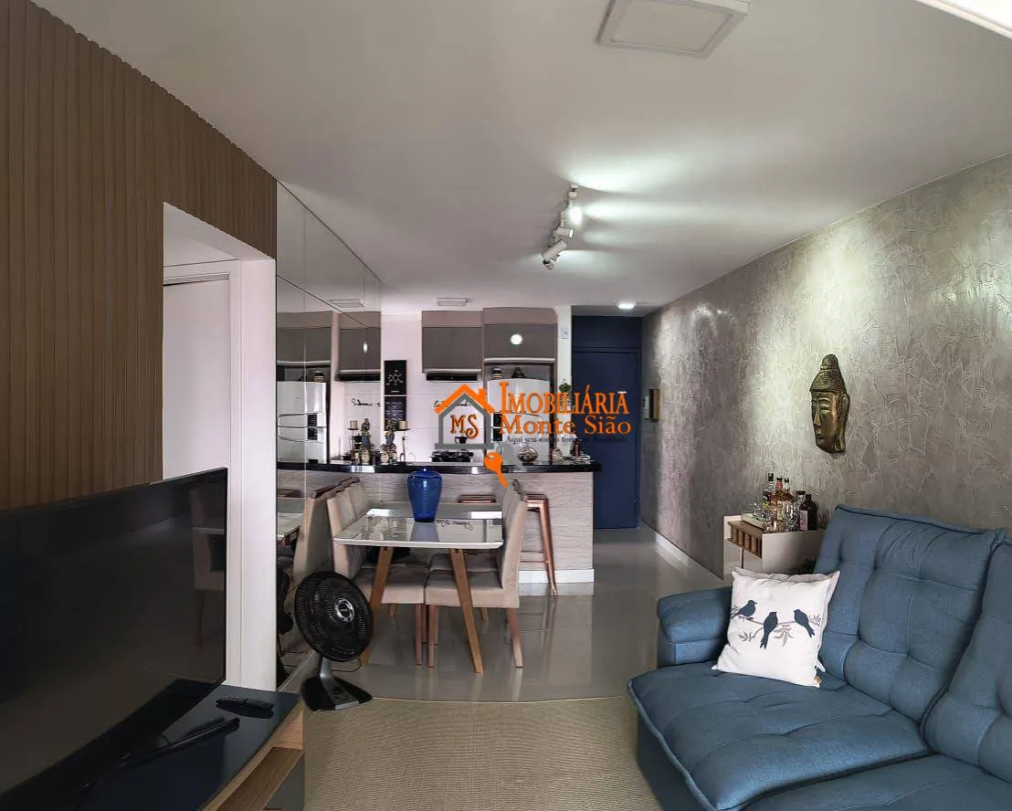 Imagem Apartamento com 3 dormitórios à venda, 70 m² por R$ 490.000,00 - Jardim São Judas Tadeu - Guarulhos/SP