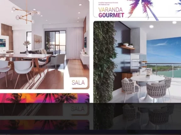 Imagem Lançamento Apartamento com 3 quartos e 1 suíte na praia com venda facilitada