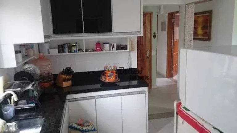 Imagem Apartamento com 3 dormitórios à venda, 87 m² por R$ 520.000,00 - Enseada - Guarujá/SP