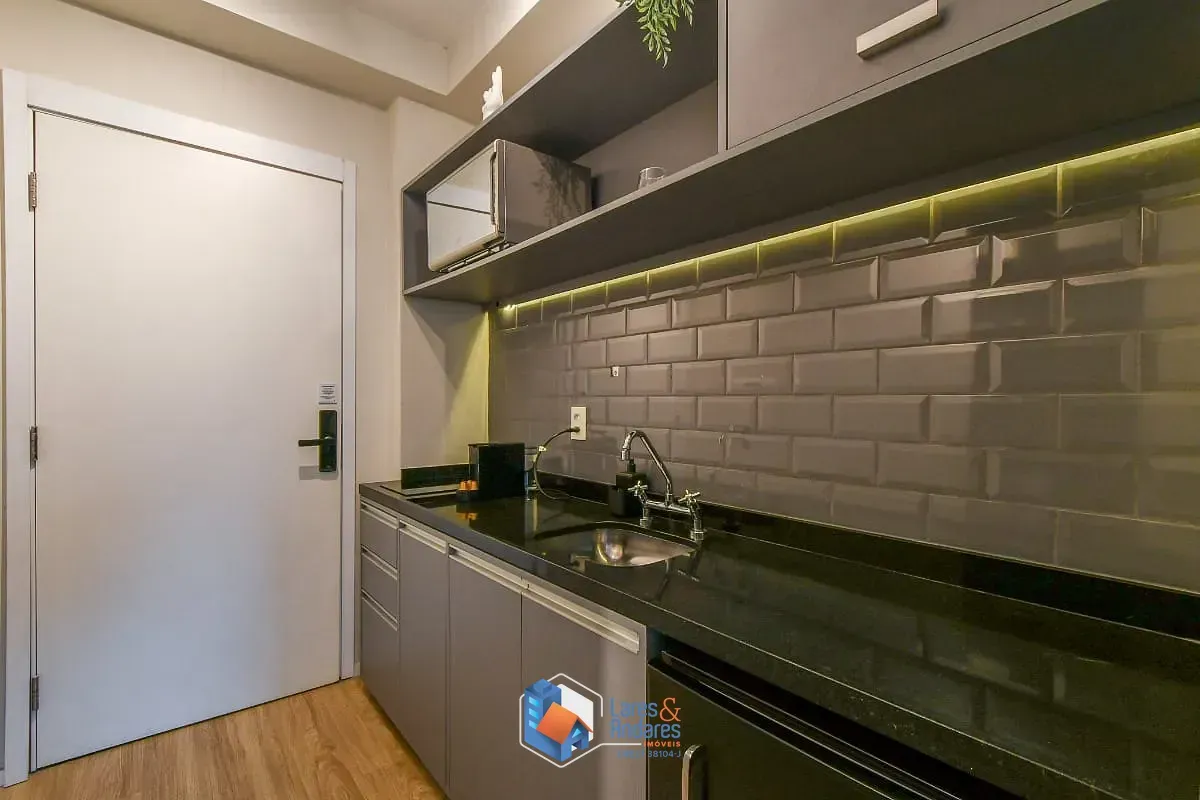 Imagem Flat para venda em Pinheiros com 1 quarto, sendo 1 suíte, 27m²