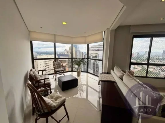 Imagem Apartamento com 3 dormitórios para alugar, 127m² por R$ 11.000 - Alphaville