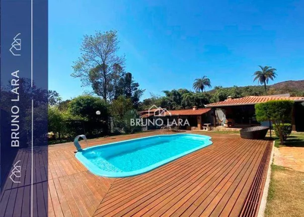 Sítio com 5 dormitórios à venda, 1870 m² por R$ 1.600.000,00 - Vivendas Santa Mônica - Igarapé/MG