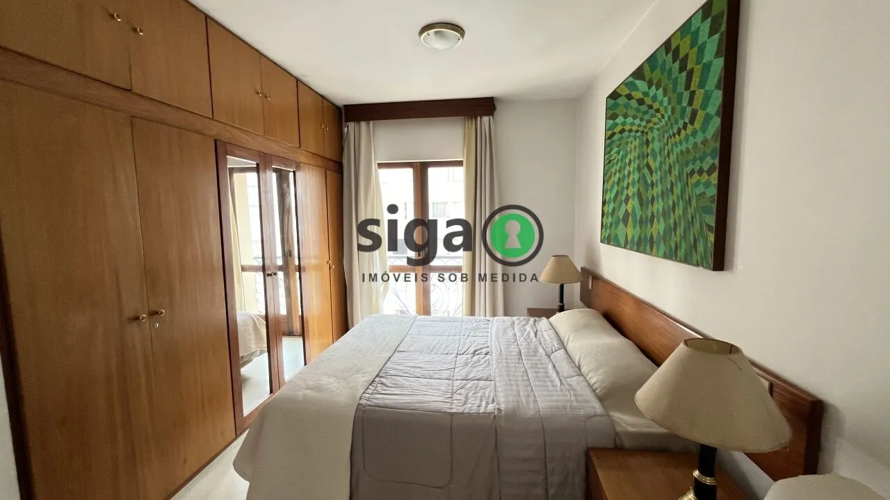 Imagem Flat à venda no Jardins com vaga , reformado e mobiliado .