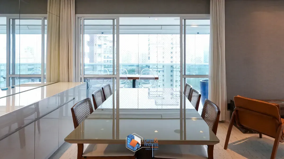Imagem Apartamento para venda em Brooklin com 3 quartos, sendo 3 suítes, 165m²