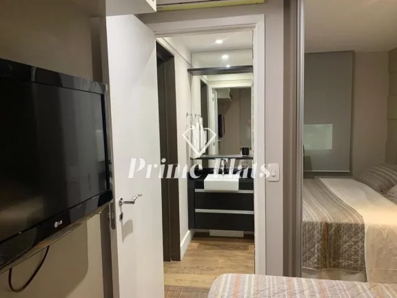 Imagem Flat disponível para locação no Gran Estanconfor Veranda Berrini, com 40m², 1 dormitório e 1 vaga