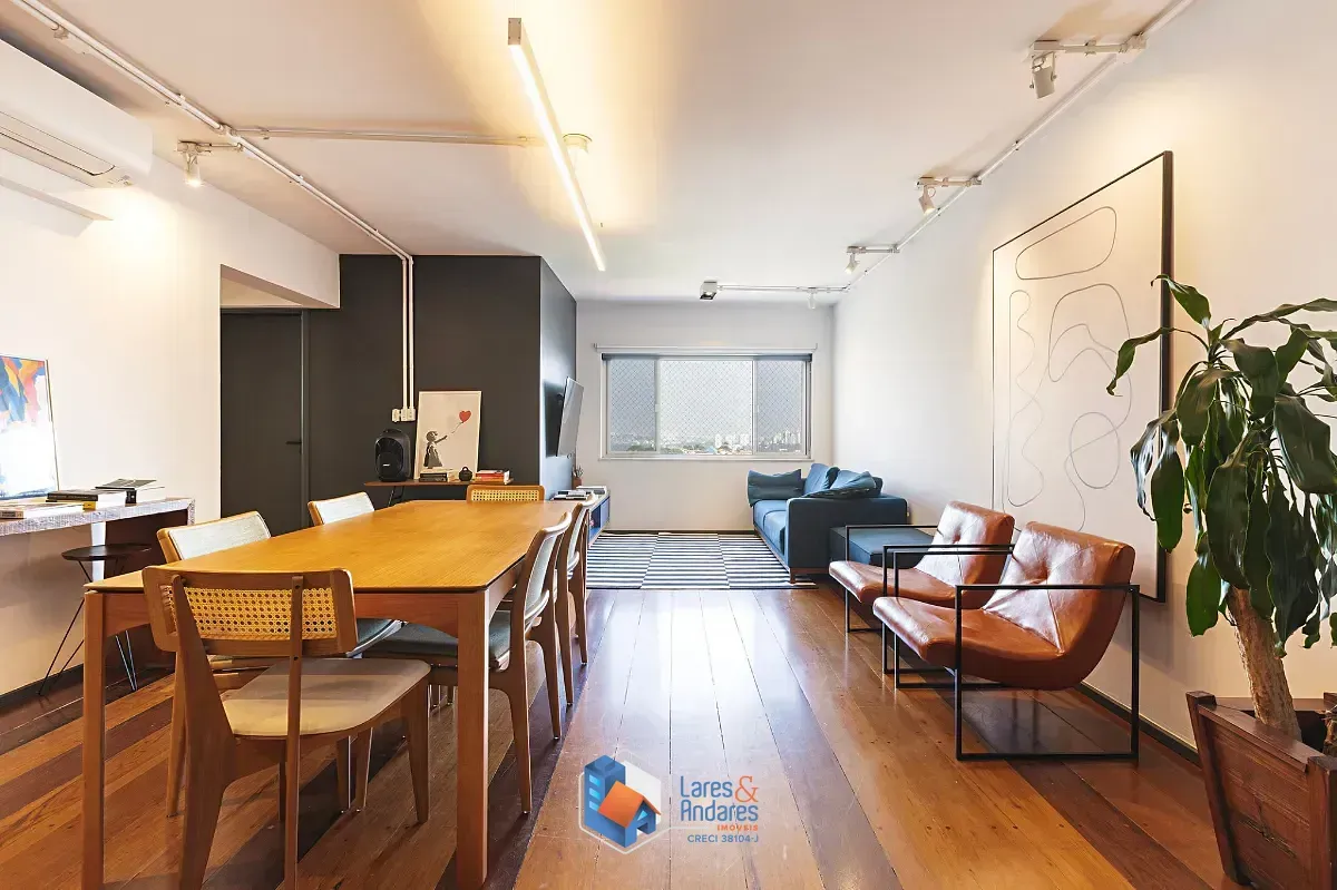 Imagem Apartamento para venda em Vila Madalena com 3 quartos, sendo 1 suíte, 112m²