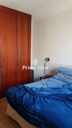 Imagem Flat disponível para venda no Saint Moritz Flat Service, com 48m², 1 dormitório e 1 vaga
