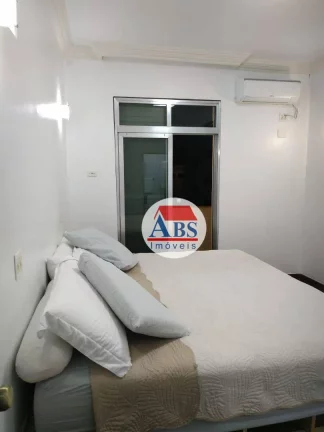Imagem Apartamento com 2 dormitórios à venda, 87 m² por R$ 422.000 - Boqueirão - Santos/SP a uma quadra da praia