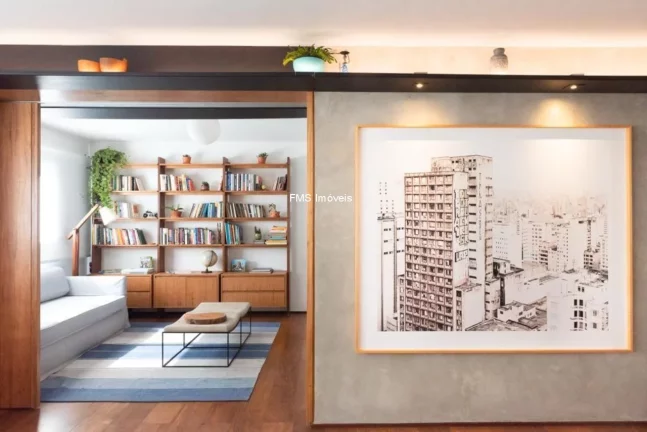 Imagem Apartamento para locação no Itaim Bibi, com 4 quartos sendo 2 suítes, 4 banheiros, 2 vagas.