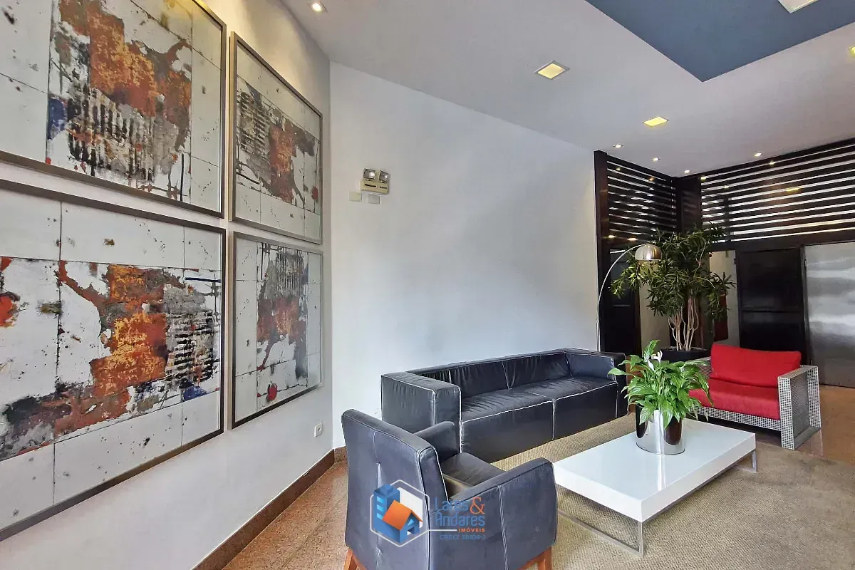 Imagem Flat para venda em Itaim Bibi com 1 quarto, 43m²
