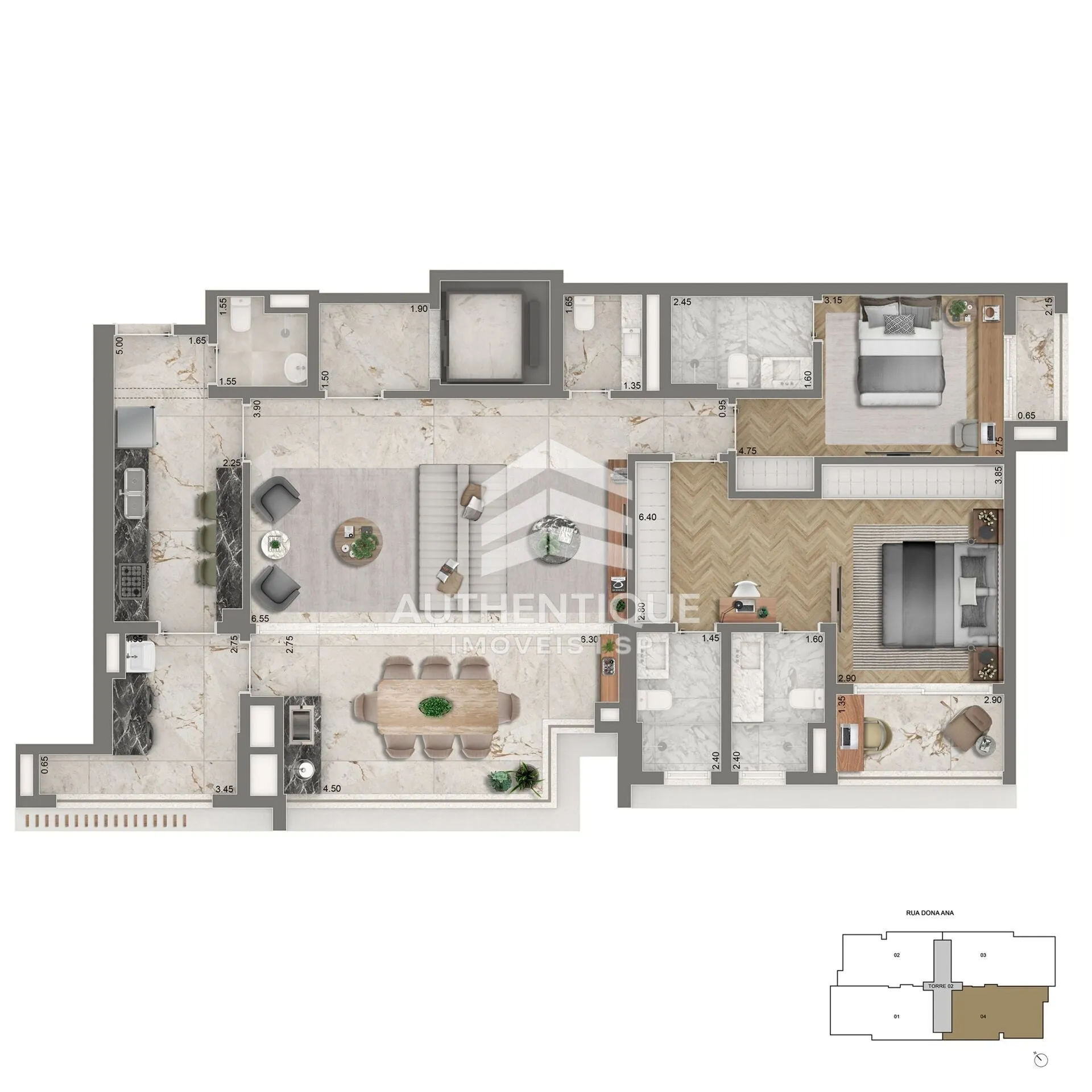 Imagem THE PALACE ROYAL VILA MARIANA - Apartamento na Vila Mariana á venda