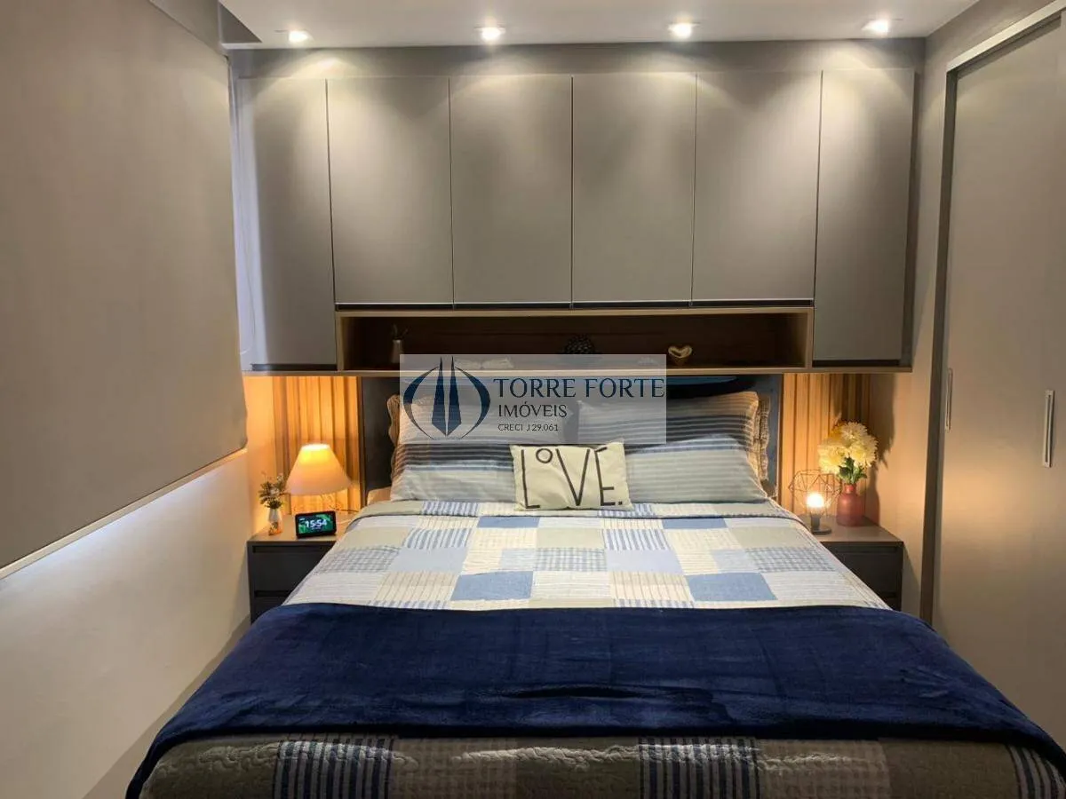 Imagem Apartamento de 38m², com 2 dormitórios e 1 vaga, a 5 min do metrô Patriarca