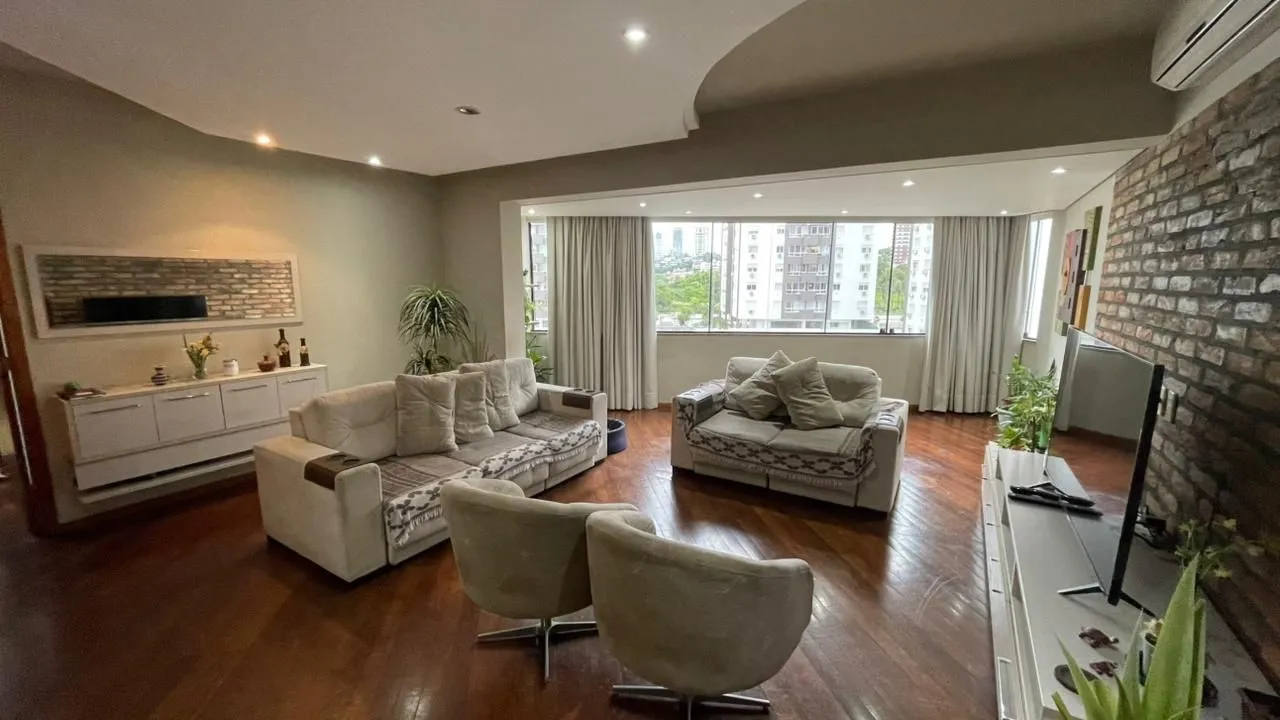 Imagem Apto 4 suítes com sacadas e churrasqueira, 159m² no Boa Vista