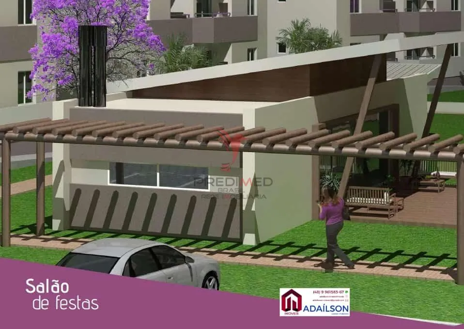Imagem Apartamento a Venda novo 02 dormitórios com Sacada - Prado - Biguaçu/SC R$ 439.990.70