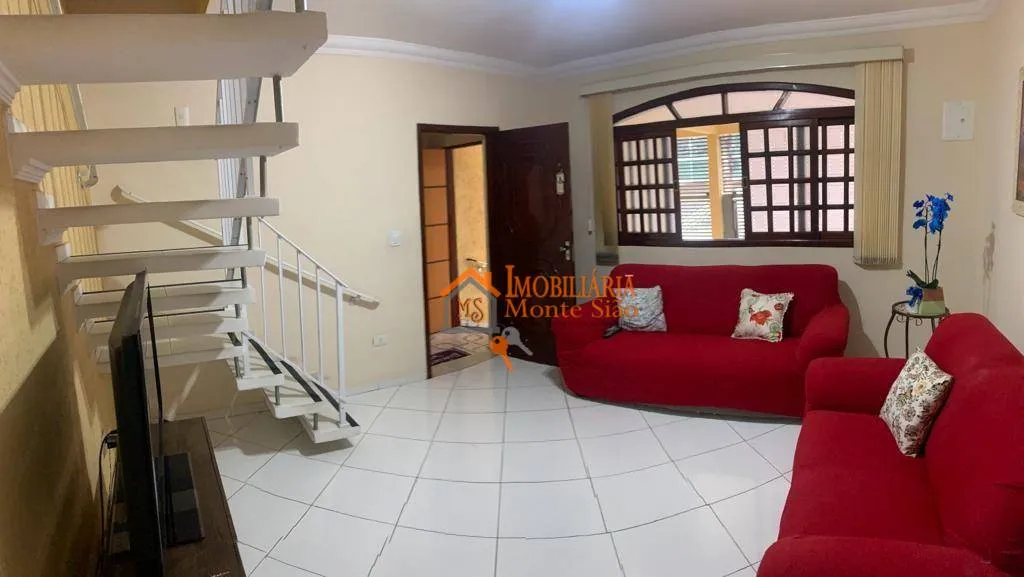 Imagem Sobrado com 3 dormitórios à venda, 125 m² por R$ 500.000,00 - Jardim Santa Emilia - Guarulhos/SP