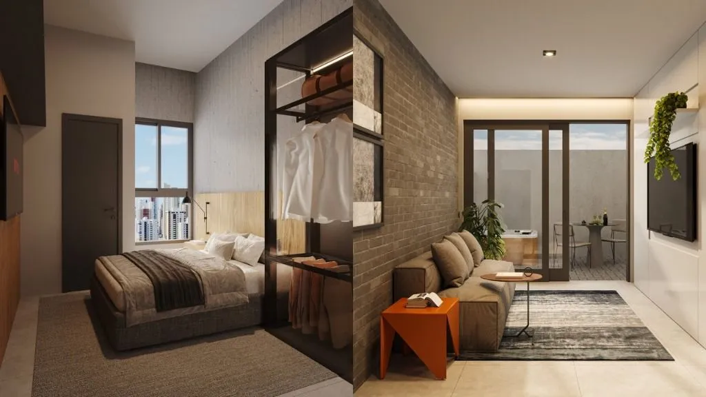 Imagem Flat à venda, 37 m² por R$ 414.997,00 - Bessa - João Pessoa/PB