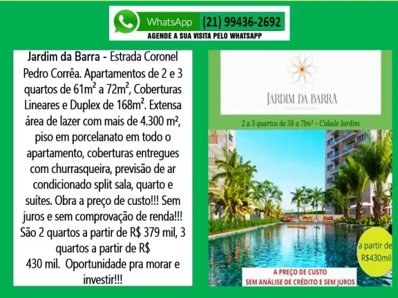 Imagem APARTAMENTO RESIDENCIAL em RIO DE JANEIRO - RJ, JACAREPAGUÁ