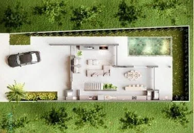 Imagem Casa Condominio para Venda - 221m², 3 dormitórios, sendo 2 suites, 2 vagas - Centro