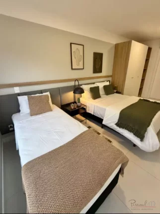 Imagem Descubra este moderno apartamento de aproximadamente 80 m², localizado no coração de Jurerê Lest...