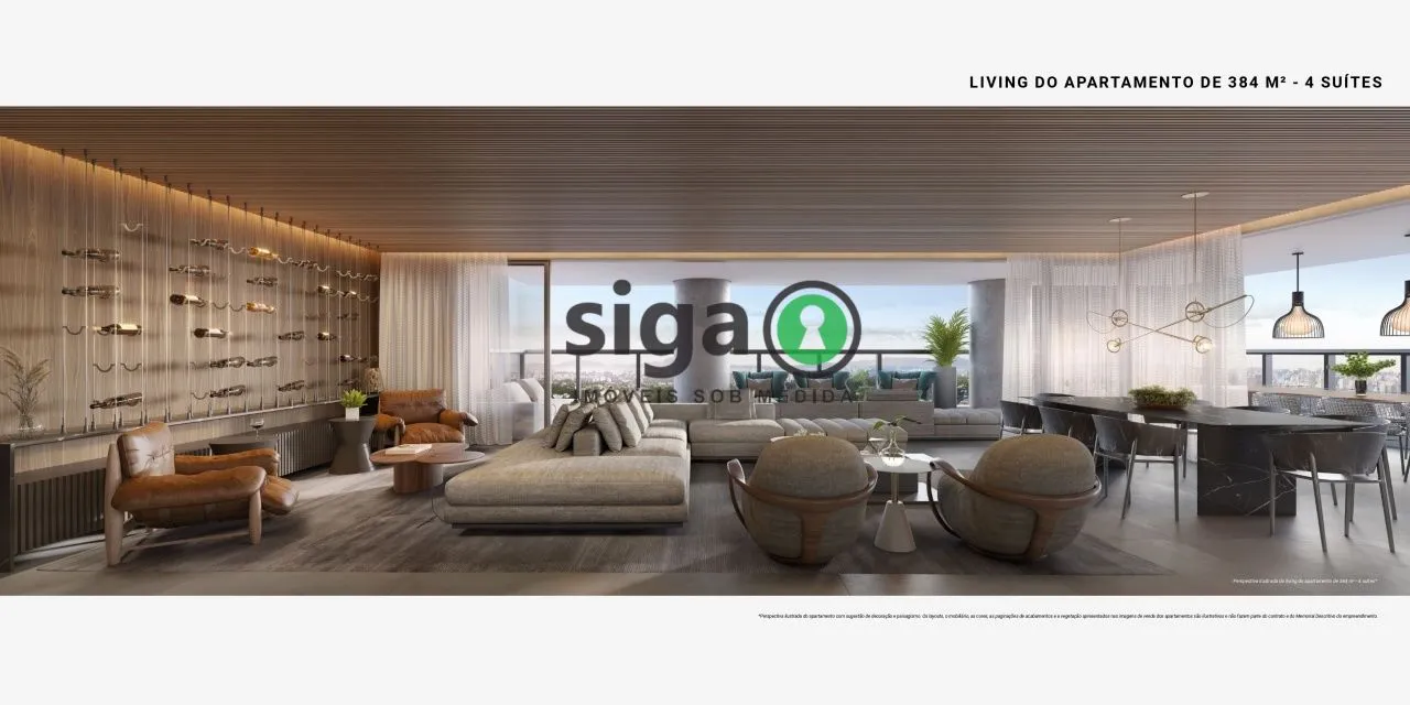 Imagem APARTAMENTO VENDA NO PARQUE GLOBAL COM 4 DORMITORIOS (SUITES) PANAMBY