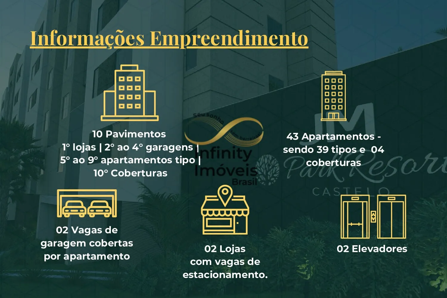 Imagem PARK RESORT CASTELO - Apartamento à venda no bairro Santa Terezinha - Belo Horizonte/MG