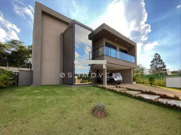 Imagem Casa moderna no Cond Alphaville Granja Vianna - 04suítes, Gourmet, piscina!
