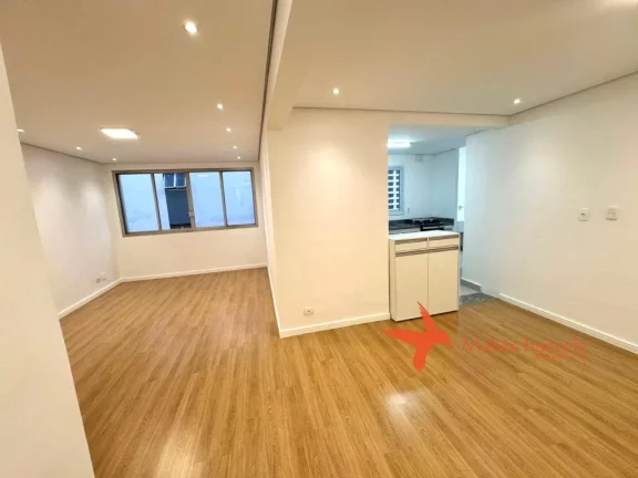 Imagem Oportunidade única: Apartamento à venda em Pinheiros, São Paulo - 2 quartos, 3 salas, 1 banheiro, lavabo, 1 vaga, 76m