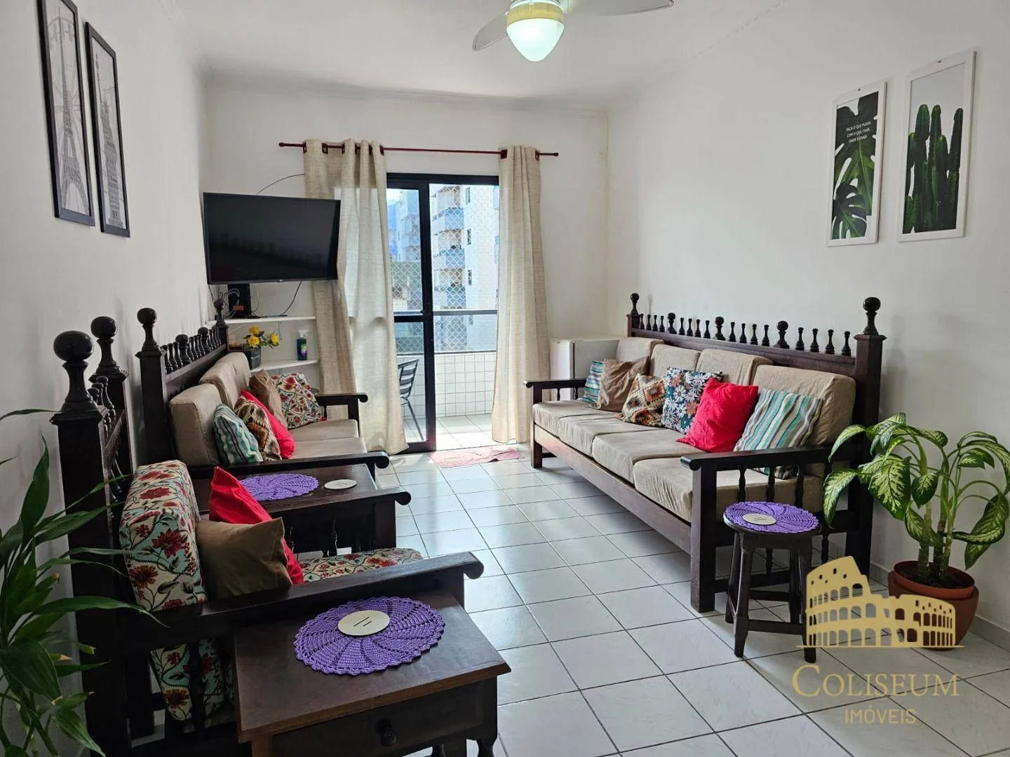 Imagem Apartamento com 2 dormitórios à venda, 110 m² por R$ 480.000,00 - Vila Assunção - Praia Grande/SP