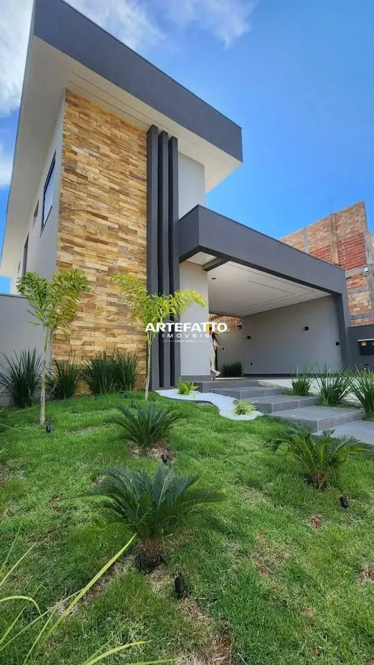 Foto do imóvel Casa de condomínio, no Veredas, em Franca, com 4 suítes. em Franca
