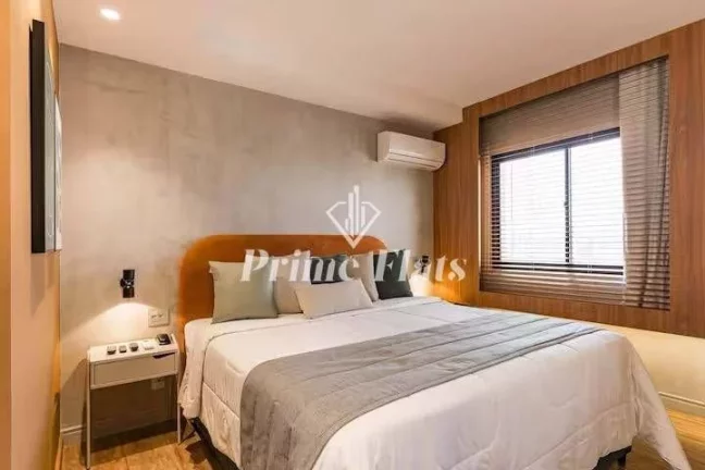 Imagem Flat disponível para locação no The World Executive Flat na Vila Olímpia, com 30m², 1 dormitório e 1 vaga