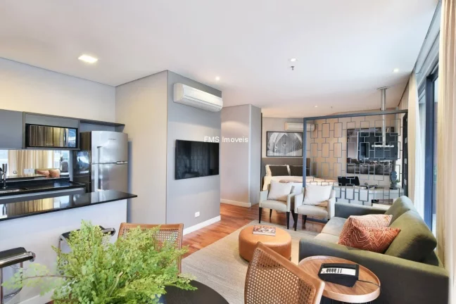 Imagem Apartamento com 65m2 e 2 vagas na Vila Olímpia