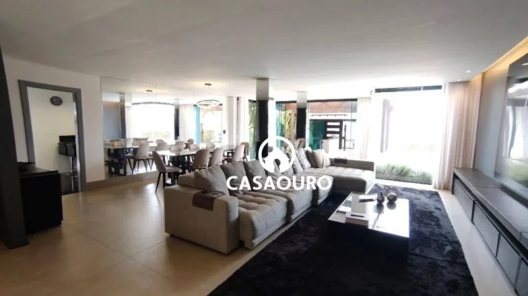 Imagem Casa com 5 quartos à venda, 1000 m² por R$ 4.500.000 - Alphaville - Lagoa dos Ingleses - Nova Lima/MG